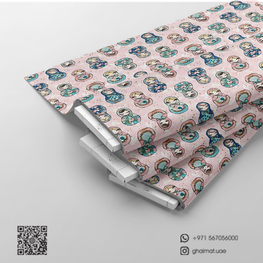 قماش قطن ليبرتي طبيعي | Cotton Fabric - غيمة Ghaimah