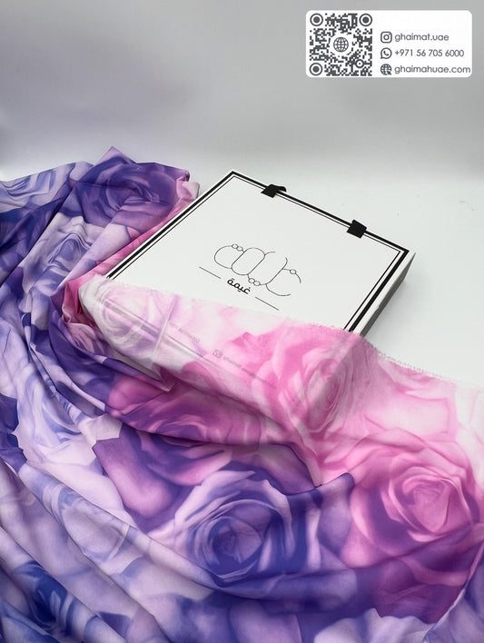 قماش قطن ليبرتي طبيعي | Cotton Fabric - غيمة Ghaimah