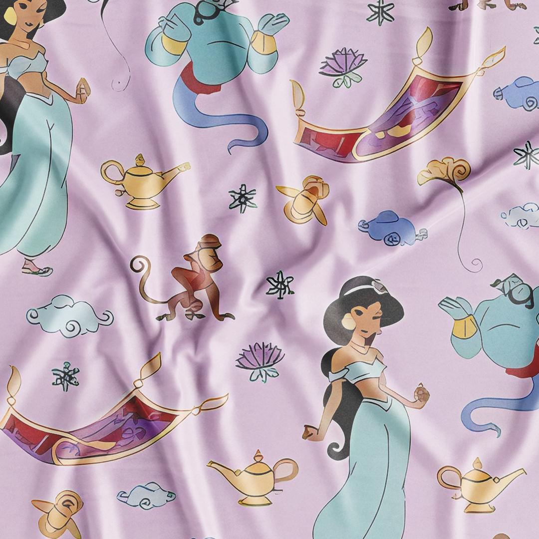 قماش قطن ليبرتي طبيعي | Cotton Fabric - غيمة Ghaimah