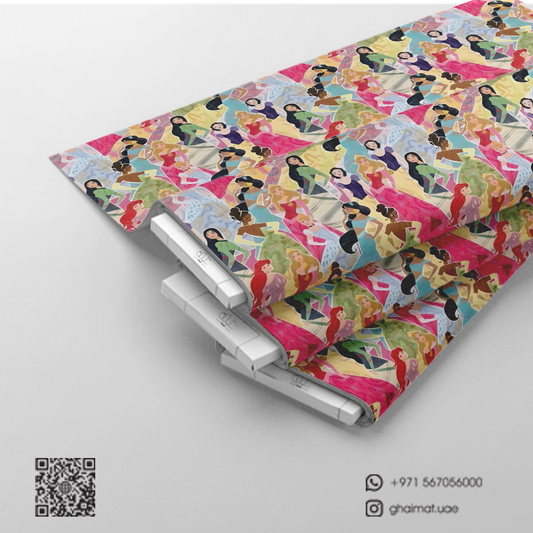 قماش قطن ليبرتي طبيعي | Cotton Fabric - غيمة Ghaimah