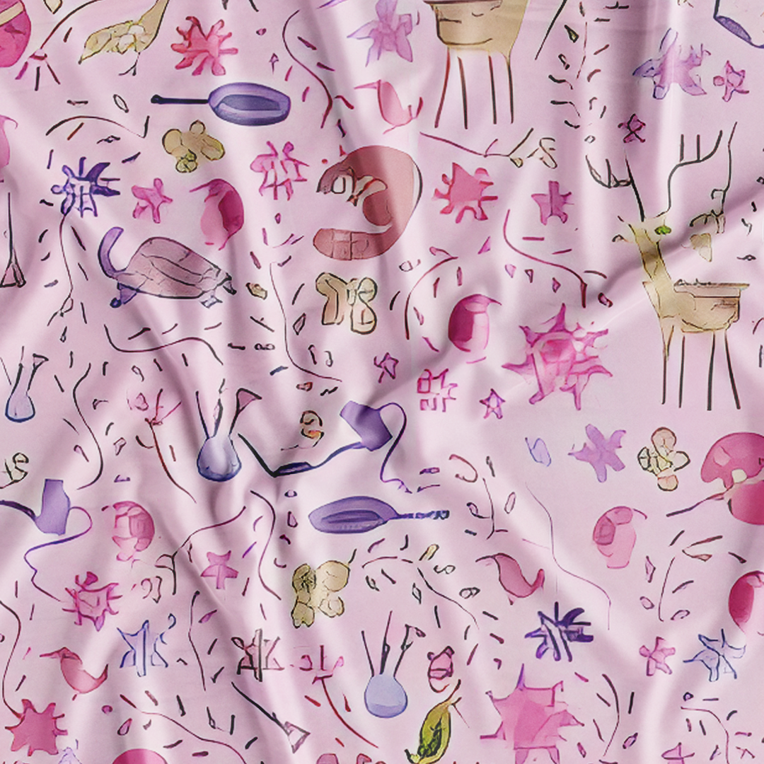 قماش قطن ليبرتي طبيعي | Cotton Fabric - غيمة Ghaimah