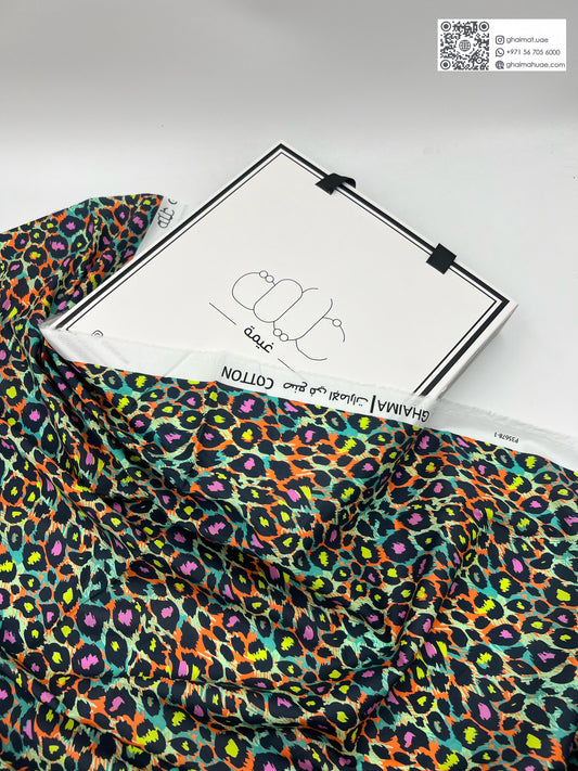 قماش قطن ليبرتي طبيعي | Cotton Fabric - غيمة Ghaimah