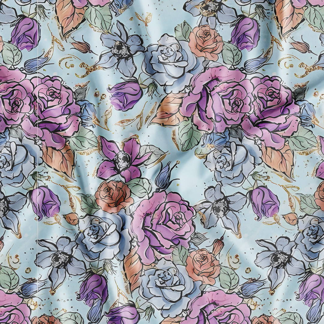 قماش قطن ليبرتي طبيعي | Cotton Fabric - غيمة Ghaimah