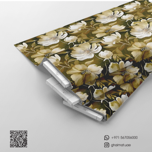 قماش قطن ليبرتي طبيعي | Cotton Fabric - غيمة Ghaimah