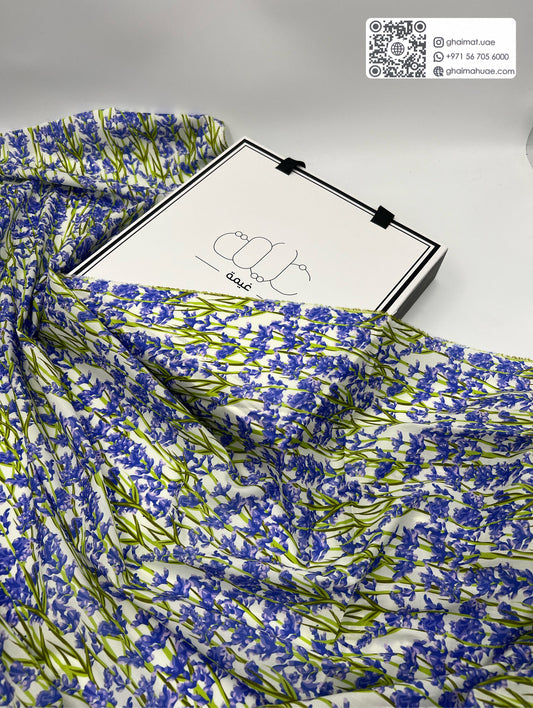 قماش قطن ليبرتي طبيعي | Cotton Fabric - غيمة Ghaimah
