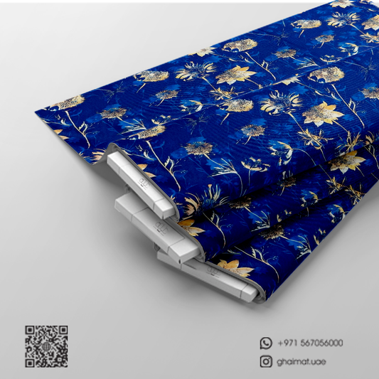 قماش حرير مطفي فاخر | Matt Silk Fabric - غيمة Ghaimah