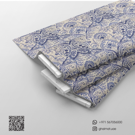 قماش قطن ليبرتي طبيعي | Cotton Fabric - غيمة Ghaimah