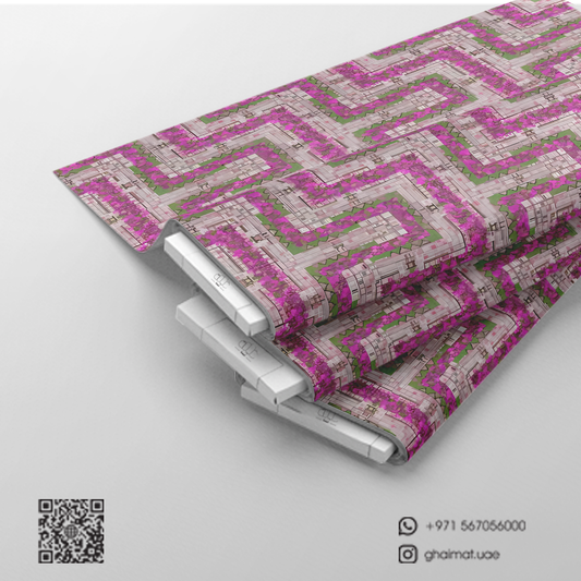 قماش قطن ليبرتي طبيعي | Cotton Fabric - غيمة Ghaimah