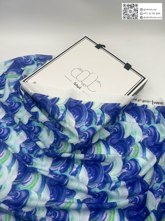 قماش قطن ليبرتي طبيعي | Cotton Fabric - غيمة Ghaimah