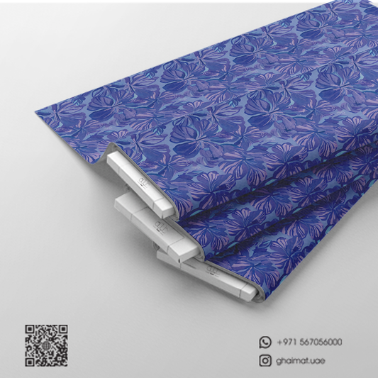 قماش حرير مطفي فاخر | Matt Silk Fabric - غيمة Ghaimah