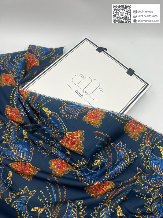 قماش قطن ليبرتي طبيعي | Cotton Fabric - غيمة Ghaimah