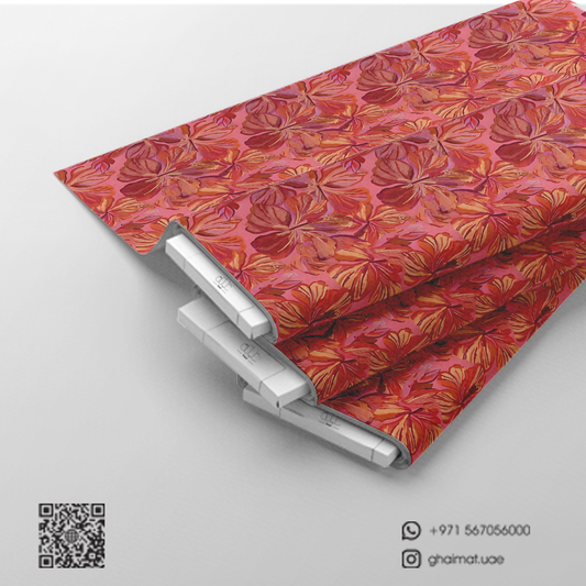 قماش حرير مطفي فاخر | Matt Silk Fabric - غيمة Ghaimah