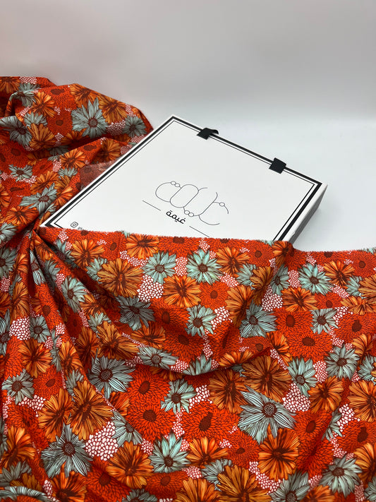 قماش قطن ليبرتي طبيعي | Cotton Fabric - غيمة Ghaimah