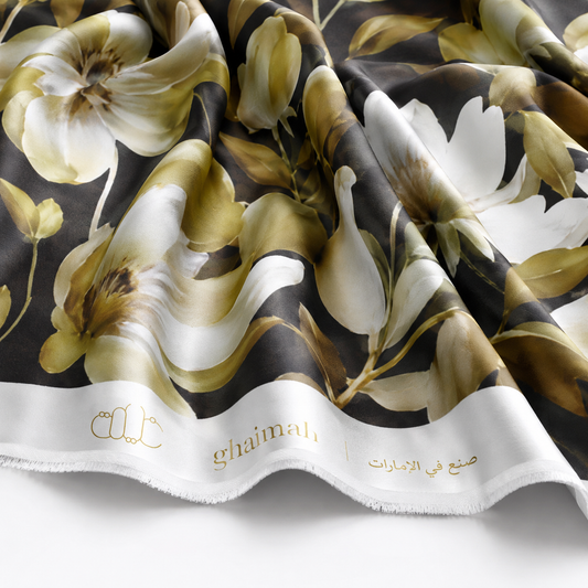 قماش قطن ليبرتي طبيعي | Cotton Fabric - غيمة Ghaimah