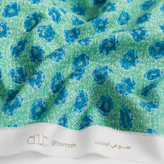 قماش قطن ليبرتي طبيعي | Cotton Fabric - غيمة Ghaimah