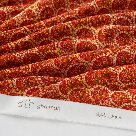 قماش قطن ليبرتي طبيعي | Cotton Fabric - غيمة Ghaimah