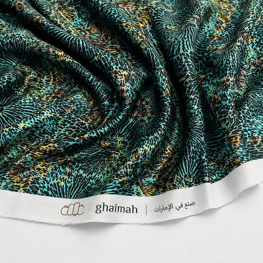 قماش حرير مطفي فاخر | Matt Silk Fabric - غيمة Ghaimah