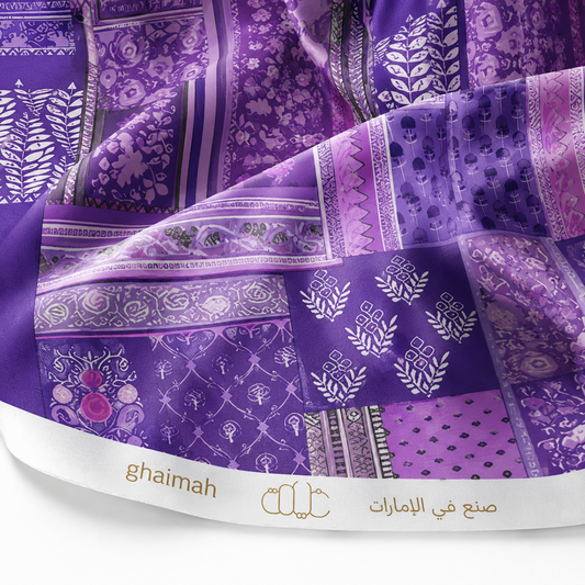 قماش حرير مطفي فاخر | Matt Silk Fabric - غيمة Ghaimah