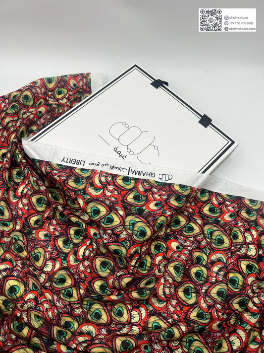 قماش قطن ليبرتي طبيعي | Cotton Fabric - غيمة Ghaimah
