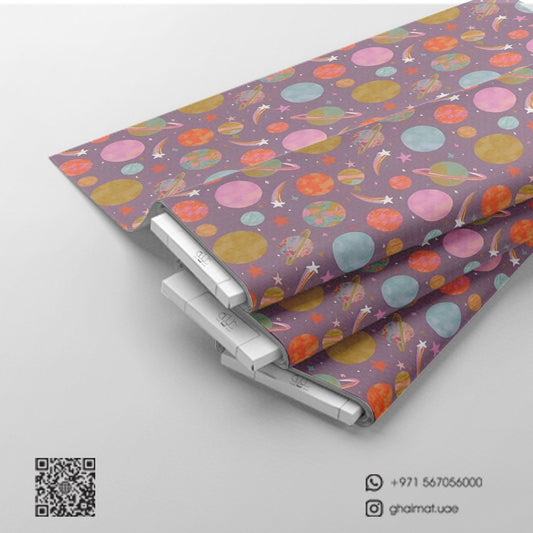 قماش قطن ليبرتي طبيعي | Cotton Fabric - غيمة Ghaimah