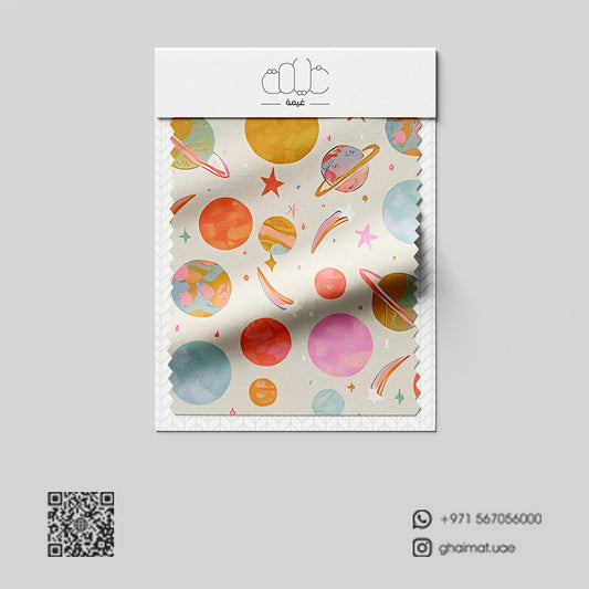 قماش قطن ليبرتي طبيعي | Cotton Fabric - غيمة Ghaimah