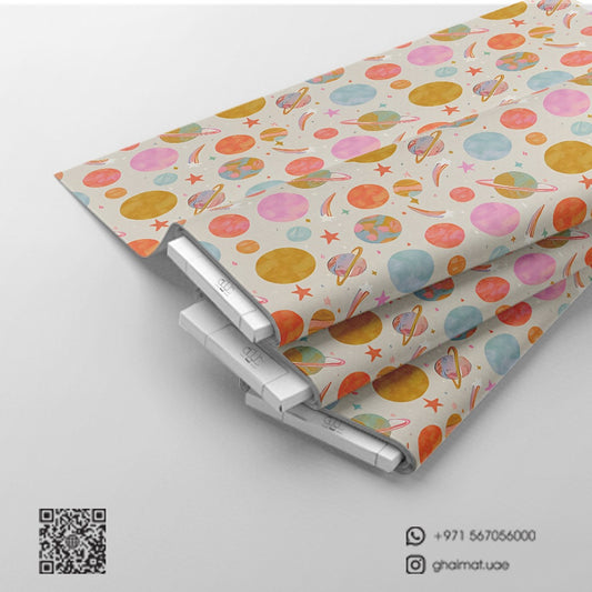 قماش قطن ليبرتي طبيعي | Cotton Fabric - غيمة Ghaimah