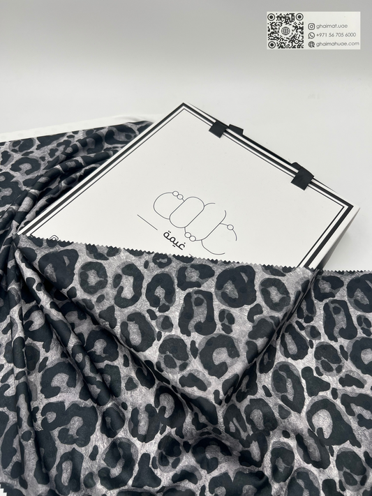 قماش حرير جاكار فاخر | Jacquard Silk Fabric – غيمة Ghaimah