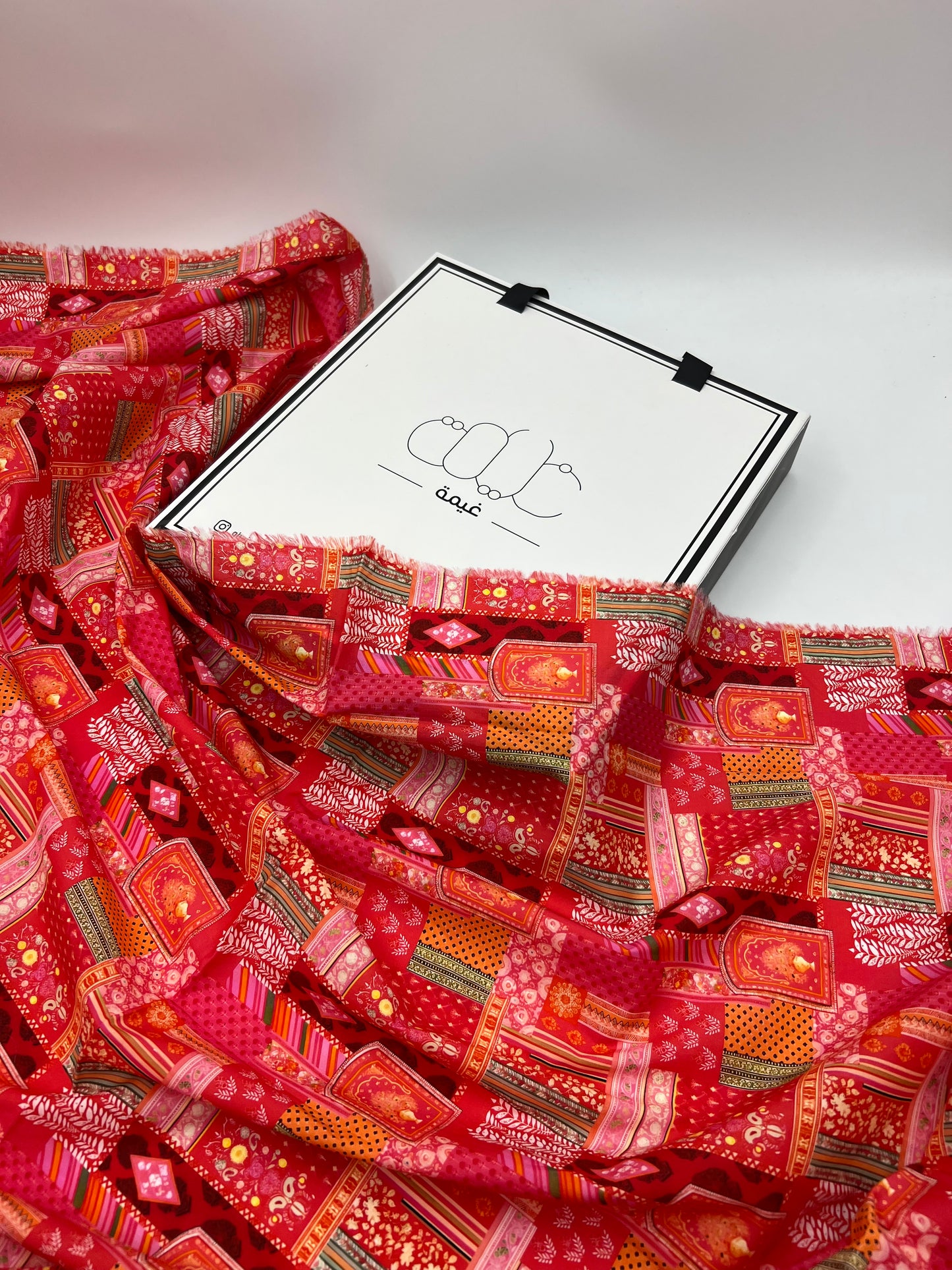 قماش قطن ليبرتي طبيعي | Cotton Fabric -  غيمة Ghaimah