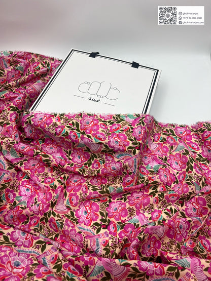 قماش قطن ليبرتي طبيعي | Cotton Fabric -  غيمة Ghaimah