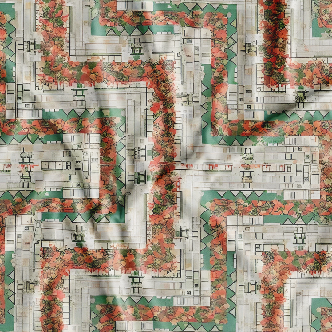 قماش قطن ليبرتي طبيعي | Cotton Fabric -  غيمة Ghaimah