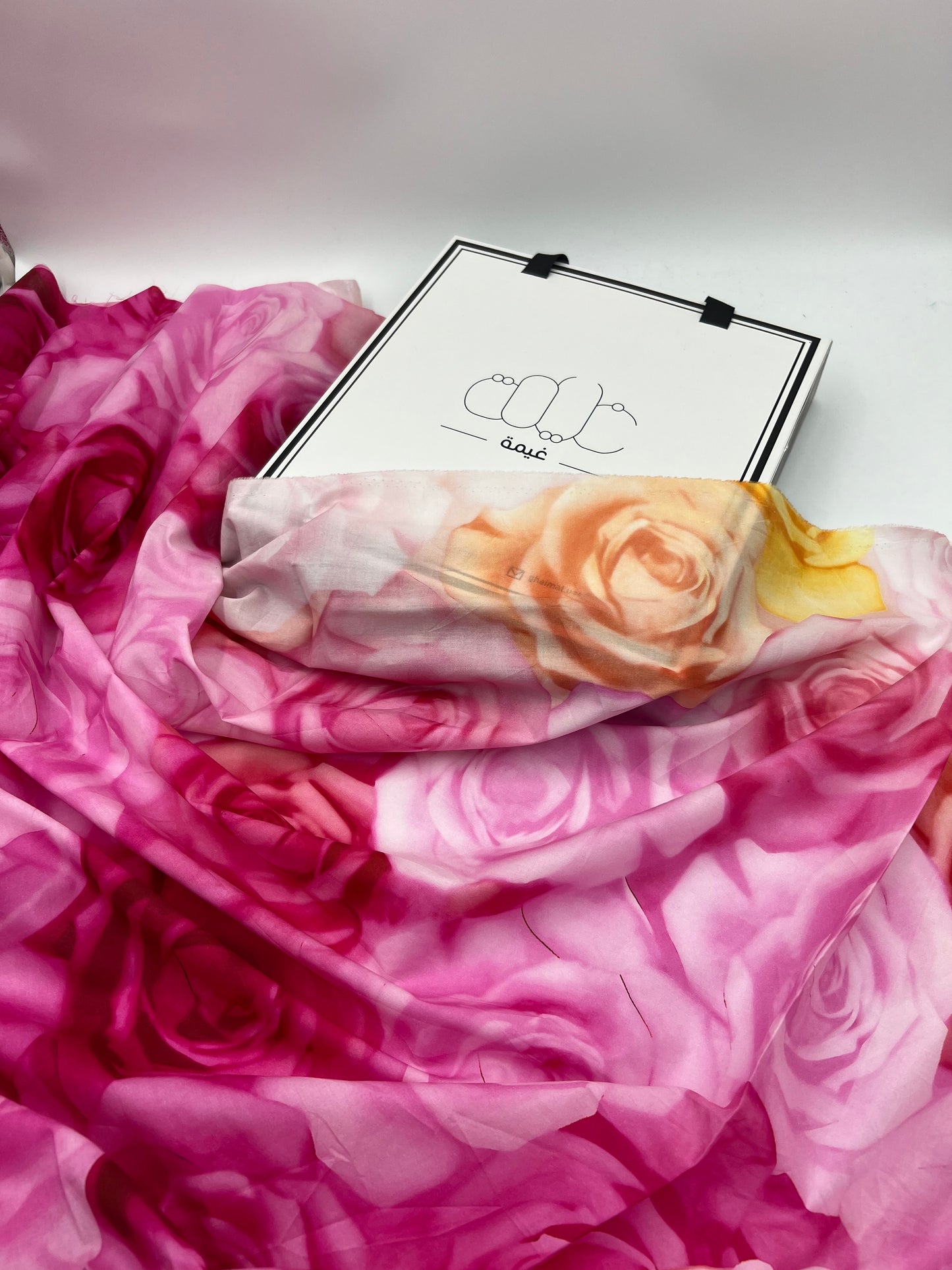 قماش قطن ليبرتي طبيعي | Cotton Fabric -  غيمة Ghaimah