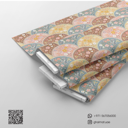 قماش قطن ليبرتي طبيعي | Cotton Fabric -  غيمة Ghaimah
