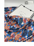 قماش حرير جاكار فاخر | Jacquard Silk Fabric – غيمة Ghaimah