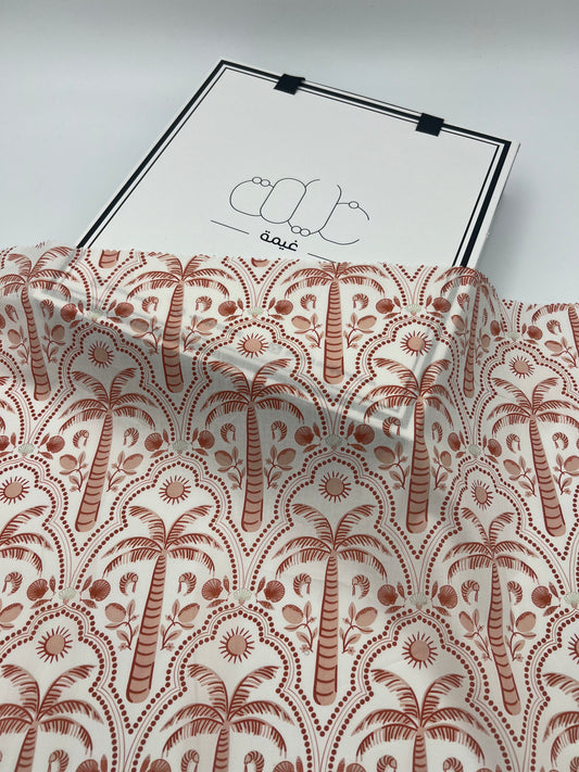 قماش قطن ليبرتي طبيعي | Cotton Fabric -  غيمة Ghaimah