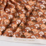 قماش حرير جاكار فاخر | Jacquard Silk Fabric – غيمة Ghaimah