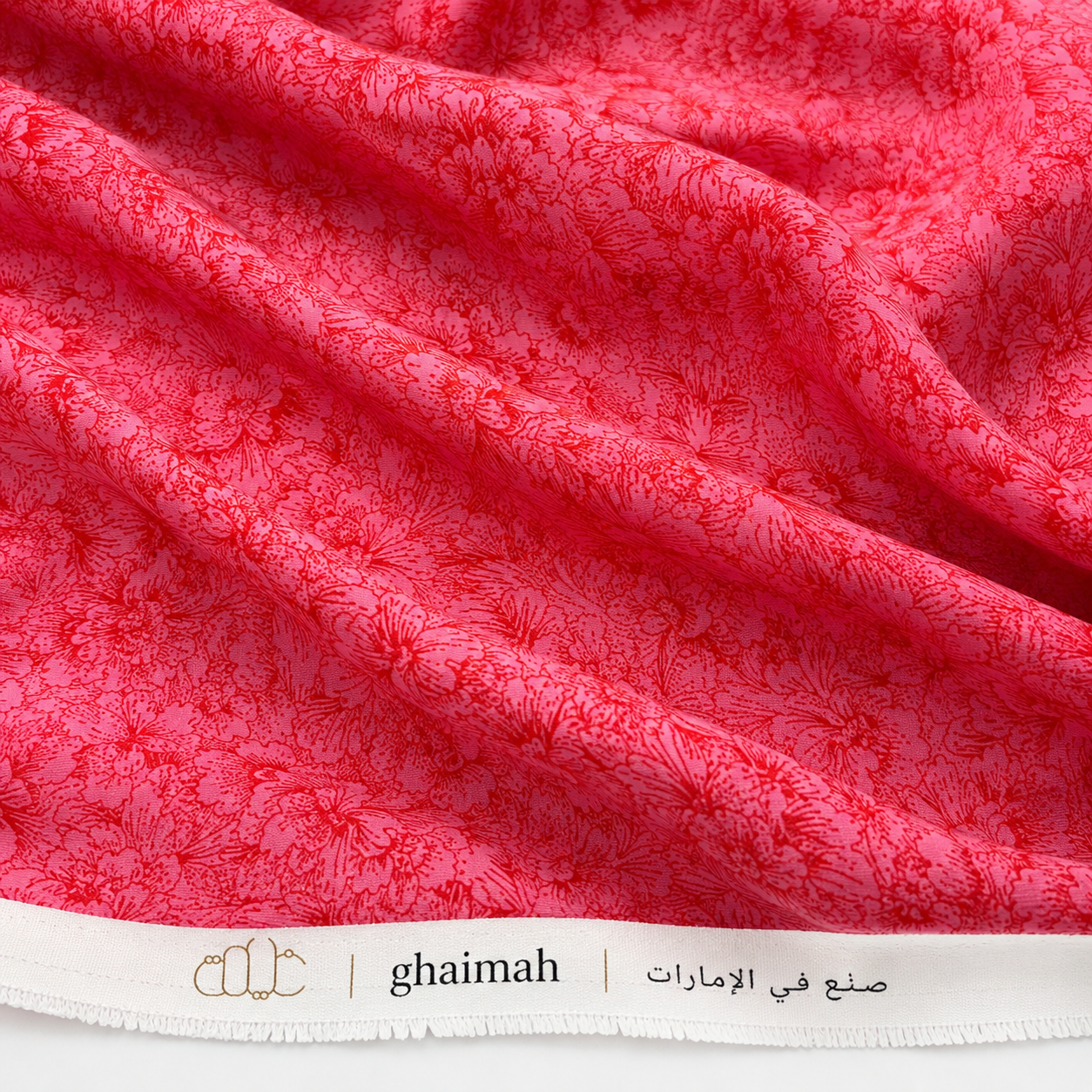 قماش حرير مطفي فاخر | Matt Silk Fabric - غيمة Ghaimah