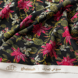 قماش حرير مطفي فاخر | Matt Silk Fabric - غيمة Ghaimah