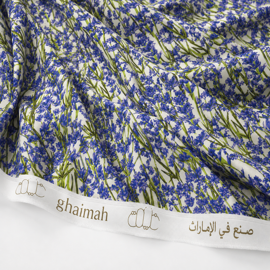 قماش قطن ليبرتي طبيعي | Cotton Fabric -  غيمة Ghaimah