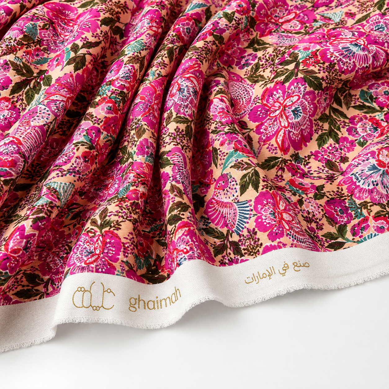 قماش قطن ليبرتي طبيعي | Cotton Fabric -  غيمة Ghaimah