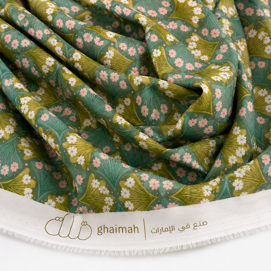 قماش قطن ليبرتي طبيعي | Cotton Fabric -  غيمة Ghaimah