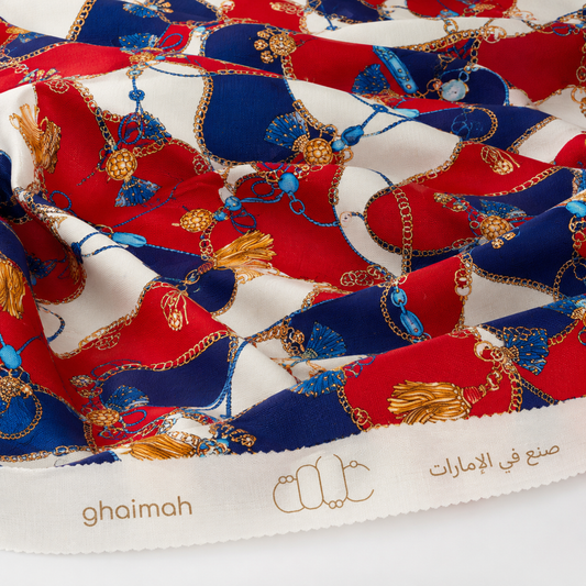 قماش قطن ليبرتي طبيعي | Cotton Fabric -  غيمة Ghaimah