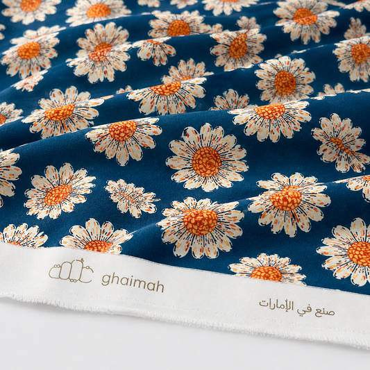 قماش قطن ليبرتي طبيعي | Cotton Fabric -  غيمة Ghaimah