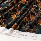 قماش حرير مطفي فاخر | Matt Silk Fabric - غيمة Ghaimah