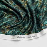 قماش حرير مطفي فاخر | Matt Silk Fabric - غيمة Ghaimah