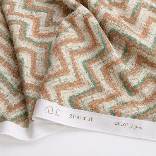 قماش حرير مطفي فاخر | Matt Silk Fabric - غيمة Ghaimah