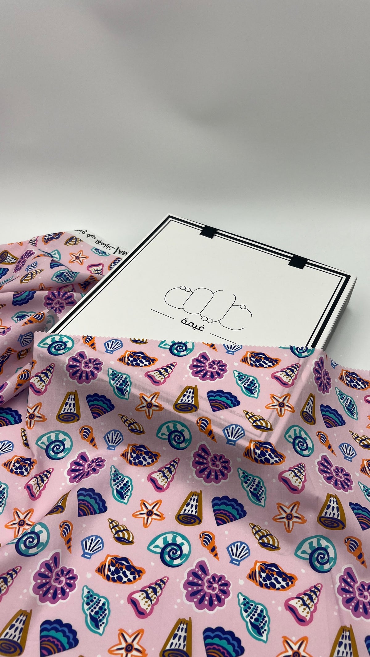 قماش قطن ليبرتي طبيعي | Cotton Fabric -  غيمة Ghaimah