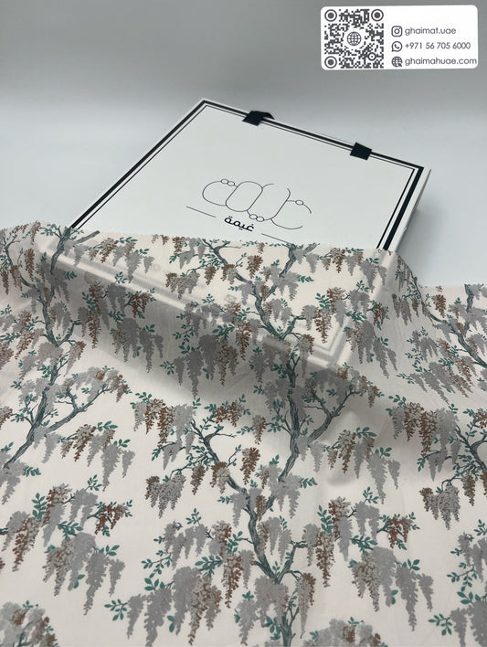 قماش قطن ليبرتي طبيعي | Cotton Fabric -  غيمة Ghaimah